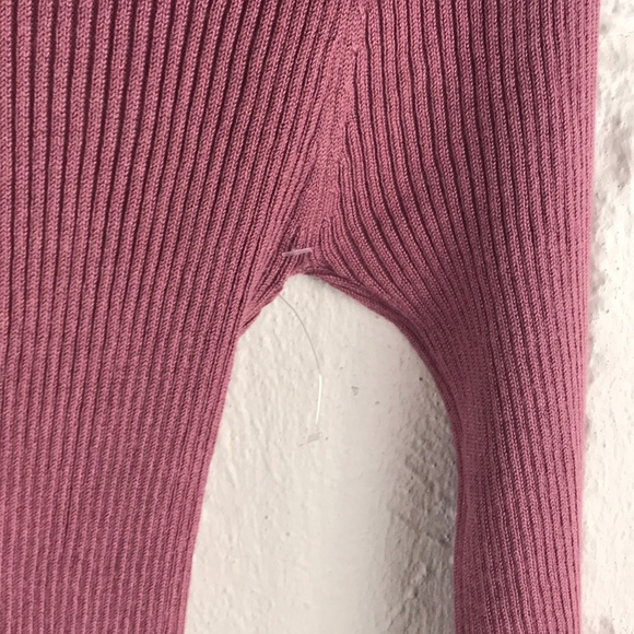 🖤3/15 Rose pink lace up top - Picture 7 of 7